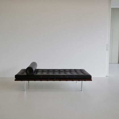 BARCELONA DAY BED, designed by Mies van der Rohe