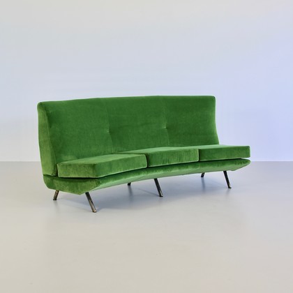Curved Sofa by Marco Zanuso, 1950's