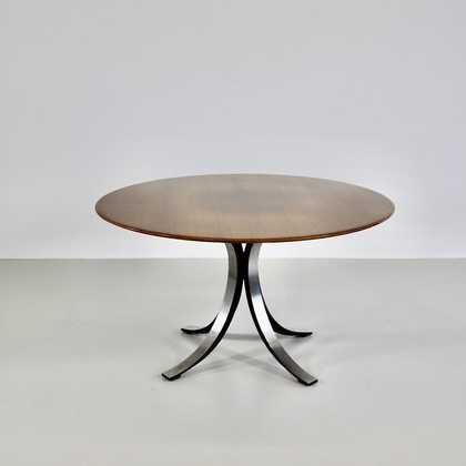Dining Table by Osvaldo BORSANI & Eugenio GERLI with wooden top, 1963/64
