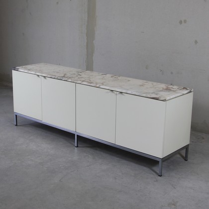 Florence KNOLL Credenza/ Sideboard with marble, 1961