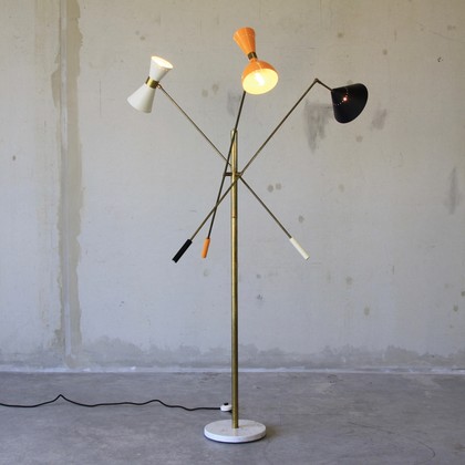 Italian Floor Lamp, 1950&#039;s
