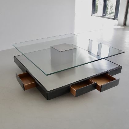 Large Coffee Table by Marco FANTONI for TECNO 1971