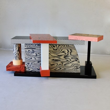 Large Console Table by Ettore SOTTSASS, TARTAR