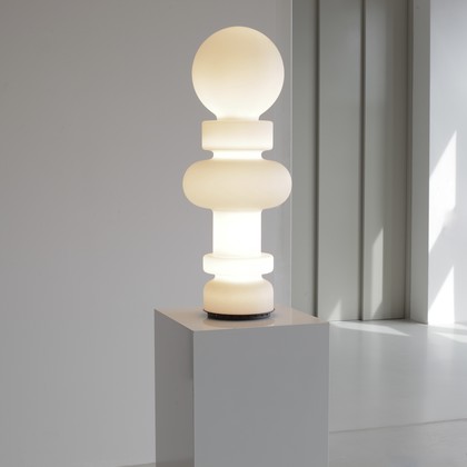 Large Original EARLY Lamp (2049 RE) by Bobo PICCOLI, FONTANA ARTE 1968 Large Original EARLY Lamp (2049 RE) by Bobo PICCOLI, FONTANA ARTE 1968
