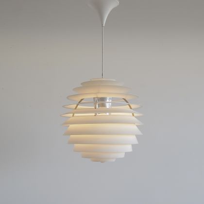 Large PH Louvre Pendant by Poul HENNINGSEN for Louis Poulsen, 1970s