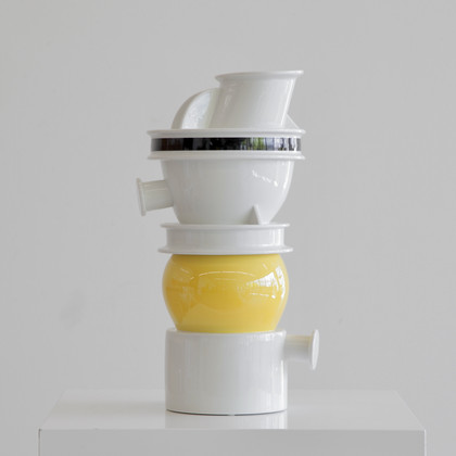 Oroginal Ceramic Vase EUPHRATES by Ettore SOTTSASS