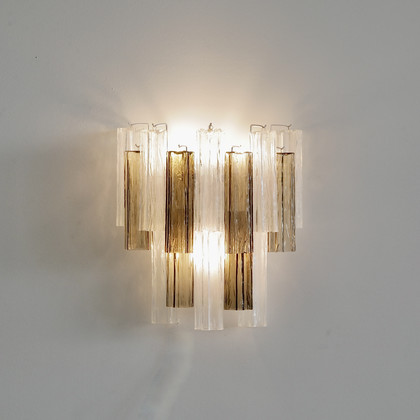 PAIR of MURANO GLASS Wall Sconces