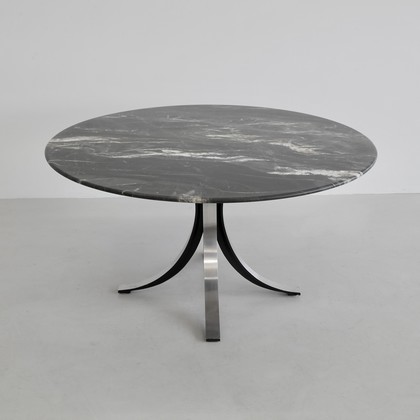 Round MARBLE Dining Table by Osvaldo BORSANI & Eugenio GERLI, 1963/64 Round MARBLE Dining Table by Osvaldo BORSANI & Eugenio GERLI, 1963/64