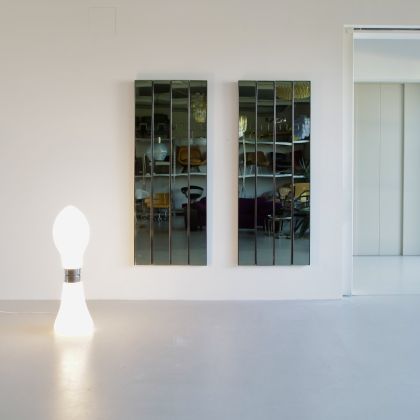 Set of 8 tinted Mirrors by Luciano BERTONCINI