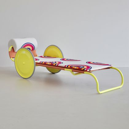 Sun Lounger by Gae AULENTI- spaceandchrome.com