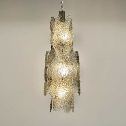 TORCELLO Chandelier by Gino VISTOSI, 1960s TORCELLO Chandelier by Gino VISTOSI, 1960s