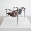 Original Armchair 'Fauteuil á Dossier Basculant'  LC1 by Le Corbusier, P. Jeanneret and C. Perriand