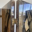 Original SIGNED Folding Screen 'Strumenti Musicali' by Aldo TURA, Italy 1960s