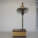 1960s Brass Palm Tree Lamp by Sergio BUZZI, Italy