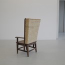 ARTS & CRAFTS Highback Chair designed by Chris Wegerif, c1905