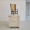 ARTS & CRAFTS Highback Chair designed by Chris Wegerif, c1905