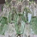 Carlo SCARPA designed Polyhedron Chandelier by VENINI 1970s