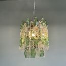 Carlo SCARPA designed Polyhedron Chandelier by VENINI 1970s
