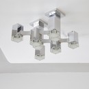 Ceiling Lamp by Gaetano SCIOLARI (8 lights), 1970s