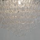 Chandelier by Angelo MANGIAROTTI for Vetreria VISTOSI