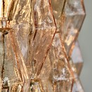 Chandelier by Carlo SCARPA, Murano Glass, 1960's