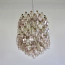 Chandelier by Carlo SCARPA, Murano Glass, 1960's
