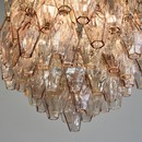 Chandelier by Carlo SCARPA, Murano Glass, 1960's