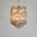 Chandelier by Carlo SCARPA, Murano Glass, 1960's