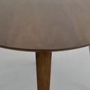 CHERNER Round Table in classic Walnut, 2003