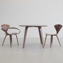 CHERNER Round Table in classic Walnut, 2003