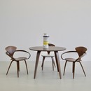 CHERNER Round Table in classic Walnut, 2003