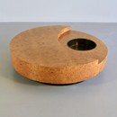 Coffee Table (burl wood) by Willy RIZZO, 1972, SIGNED