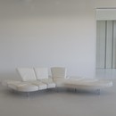 Cream Coloured "FLAP" Sofa designed by Francesco BINFARE for EDRA