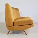 Curved Sofa by Marco Zanuso, 1950s