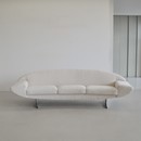 Curved Three-Seat CAPRI Sofa designed by Johannes ANDERSEN, 1965