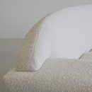 Curved Three-Seat CAPRI Sofa designed by Johannes ANDERSEN, 1965