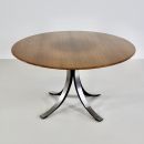 Dining Table by Osvaldo BORSANI & Eugenio GERLI with wooden top, 1963/64