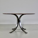 Dining Table by Osvaldo BORSANI & Eugenio GERLI with wooden top, 1963/64 Dining Table by Osvaldo BORSANI & Eugenio GERLI with wooden top, 1963/64