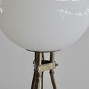 Faux Baomboo Tripod Floor Lamp, France 1960s Faux Baomboo Tripod Floor Lamp, France 1960s