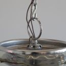 Handblown Glass Pendant Light, Italy 1960s
