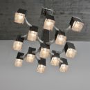 Hanging Lamp by Gaetano SCIOLARI (13 lights), 1960s