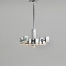 Hanging Lamp by Gaetano SCIOLARI (13 lights), 1960s