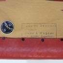 papa-bear-chair-hans-j-wegner-red-leather-footstool-space-and-chrome-vintage-label