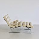 High Back Lounge Chair & Footstool by COR, 1976