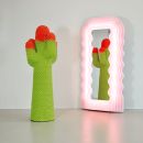 Illuminated Floor Mirror by Ettore SOTTSASS