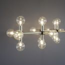 Large 'Atomic' Chandelier by Trix and Robert HAUSSMANN, 1969