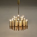 Large Chandelier designed by Angelo BROTTO for ESPERIA, 1960s