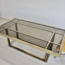 Large Dining Table by Rome REGA for METALARTE 1970s