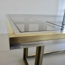 Large Dining Table by Rome REGA for METALARTE 1970s