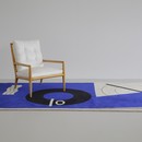 Large Eileen GREY designed Carpet for ECART, 1920s